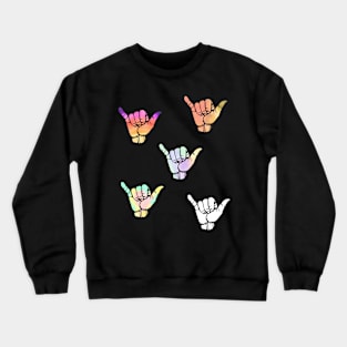 Shaka Sticker Pack Crewneck Sweatshirt